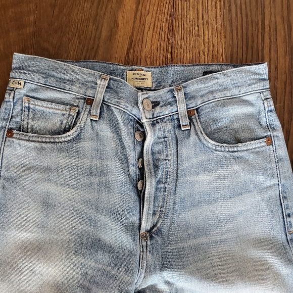 Citizens Of Humanity Liya High-rise Classic Fit Crop Size 24 - Picture 4 of 12